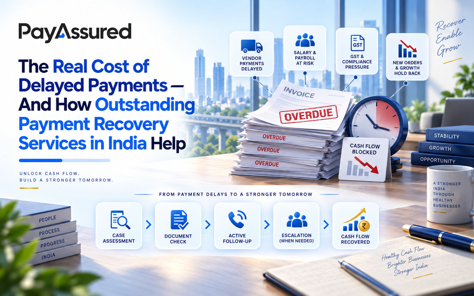 The Real Cost of Delayed Payments — And How Outstanding Payment Recovery Services in India Help