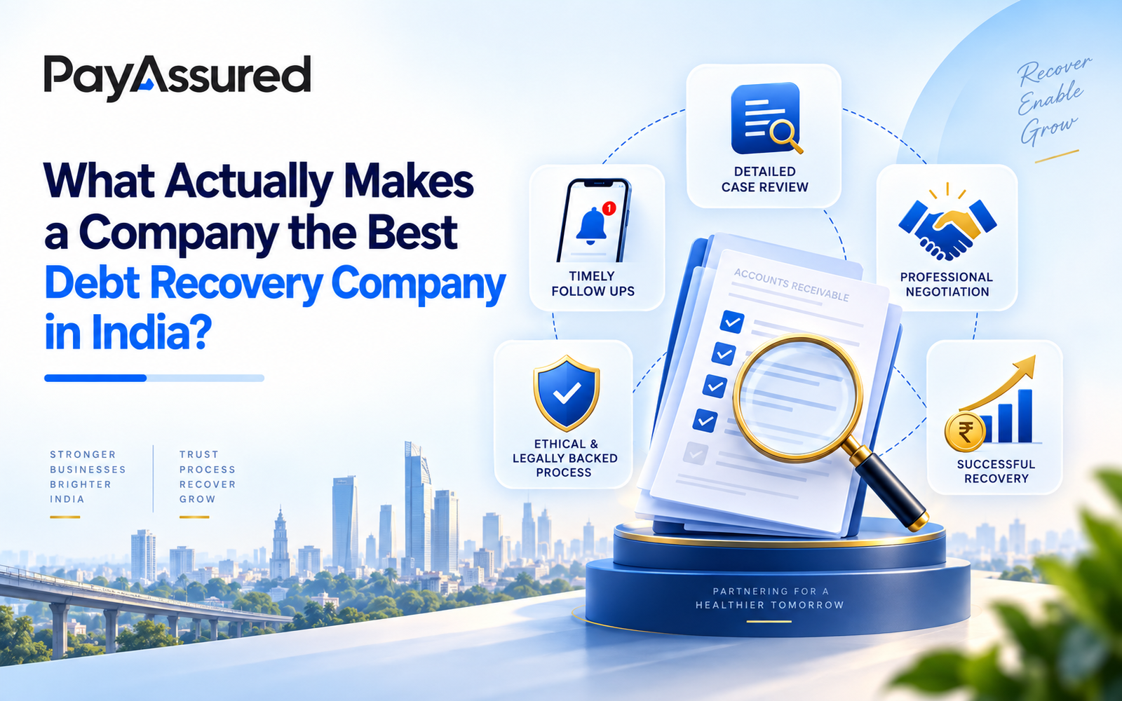 What Actually Makes a Company the Best Debt Recovery Company in India?